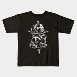 SKULLS CROSS Kids T-Shirt